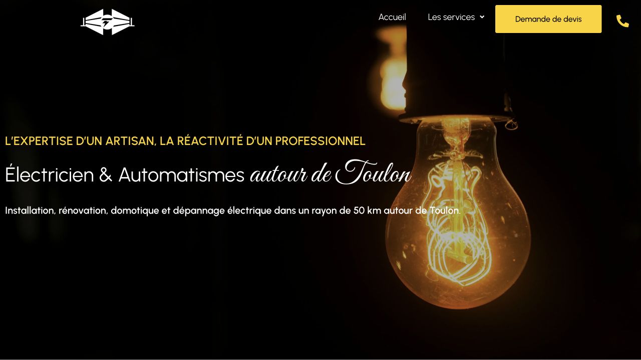 Capture du site de Fabrice Services
